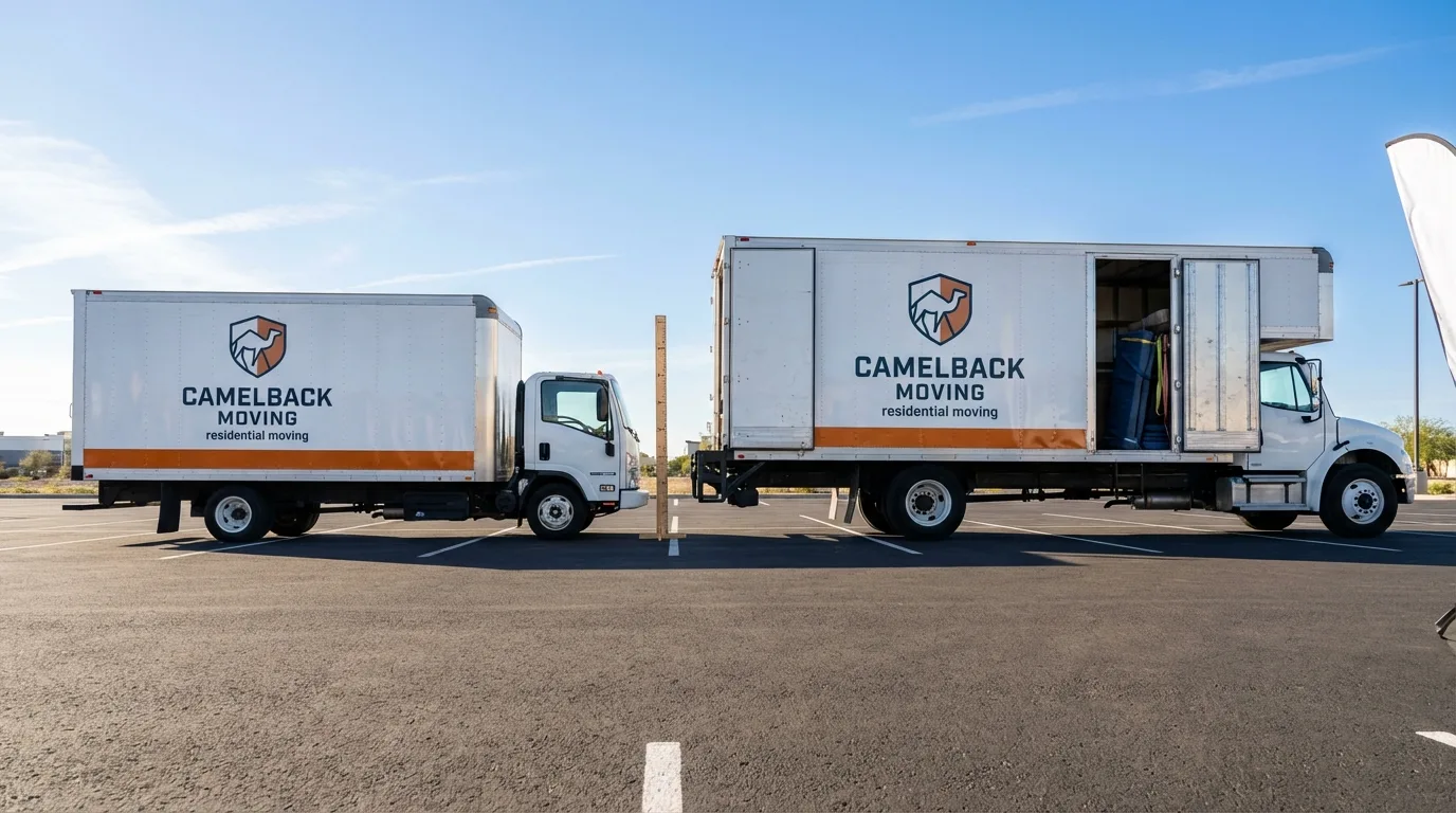 Moving truck size capacity guide in Franklin Furnace